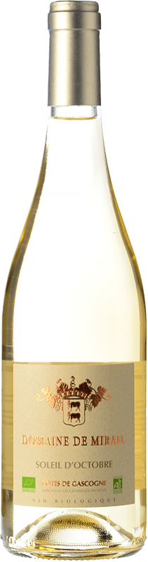 Free Shipping | Sweet wine Domaine de Mirail Soleil d'Octobre I.G.P. Vin de Pays Côtes de Gascogne France Sauvignon White, Petit Manseng, Gros Manseng 75 cl