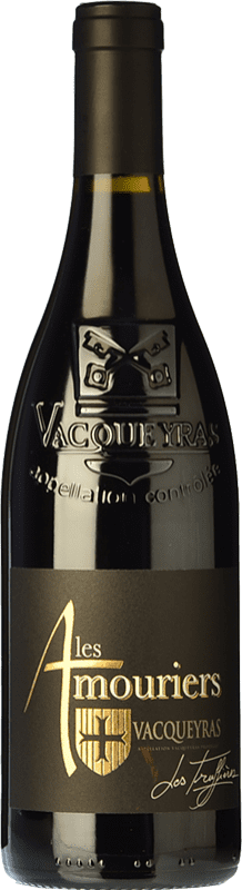 免费送货 | 红葡萄酒 Domaine des Amouriers Les Truffières Crianza — 陈酿 A.O.C. Vacqueyras 罗纳 法国 Syrah — 西拉, Garnacha — 歌海娜, Monastrell — 莫纳斯特雷尔 75 cl