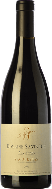 25,95 € Spedizione Gratuita | Vino rosso Santa Duc Les Aubes Crianza A.O.C. Vacqueyras