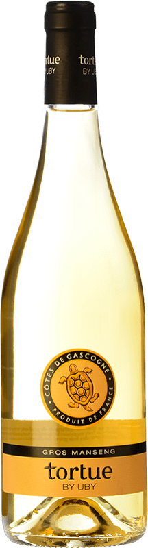 Envoi gratuit | Vin blanc Domaine Uby Tortues I.G.P. Vin de Pays Côtes de Gascogne France Gros Manseng 75 cl