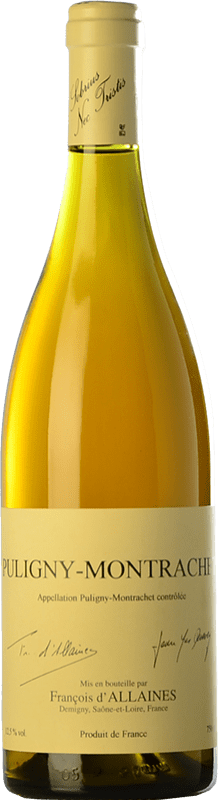 Free Shipping | White wine François d'Allaines Aged A.O.C. Puligny-Montrachet Burgundy France Chardonnay 75 cl