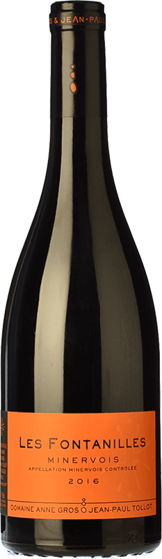 23,95 € | Красное вино Gros-Tollot Les Fontanilles старения I.G.P. Vin de Pays Languedoc Лангедок Франция Syrah, Grenache, Carignan, Cinsault 75 cl