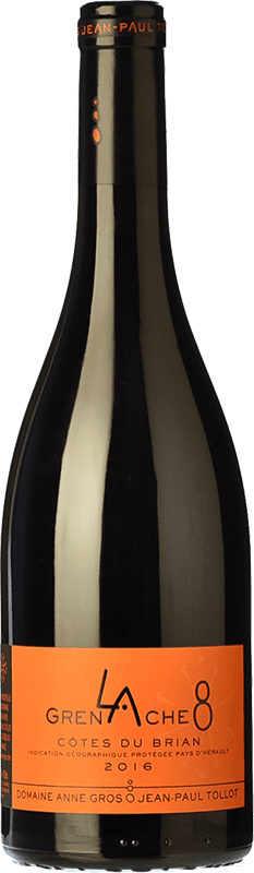 送料無料 | 赤ワイン Gros-Tollot La Grenache 8 若い I.G.P. Vin de Pays des Côtes du Brian ラングドック フランス Grenache 75 cl