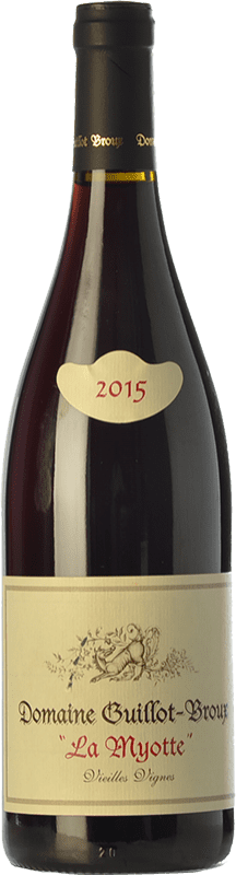 Free Shipping | Red wine Guillot Broux La Myotte Vieilles Vignes Aged A.O.C. Bourgogne Burgundy France Pinot Black 75 cl