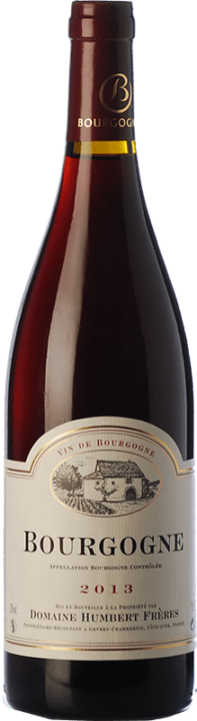 24,95 € | Red wine Humbert Frères Crianza A.O.C. Bourgogne Burgundy France Pinot Black Bottle 75 cl