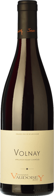 Free Shipping | Red wine Jean Vaudoisey Aged A.O.C. Volnay Burgundy France Pinot Black 75 cl