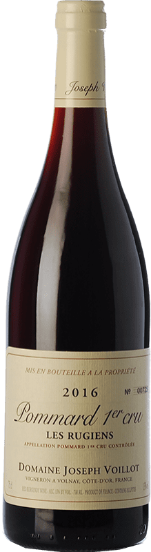 96,95 € Envío gratis | Vino tinto Domaine Joseph Voillot Premier Cru Les Rugiens Crianza A.O.C. Pommard