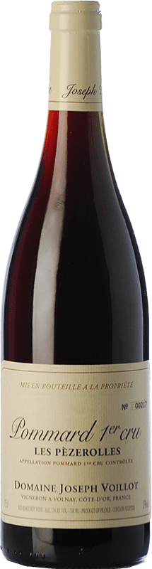 181,95 € Envío gratis | Vino tinto Domaine Joseph Voillot Premier Cru Les Pézerolles Crianza A.O.C. Pommard