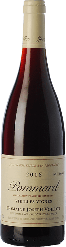 Kostenloser Versand | Rotwein Voillot Vieilles Vignes Alterung A.O.C. Pommard Burgund Frankreich Spätburgunder 75 cl