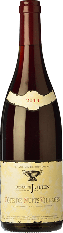 免费送货 | 红酒 Domaine Julien 岁 A.O.C. Côte de Nuits 勃艮第 法国 Pinot Black 75 cl