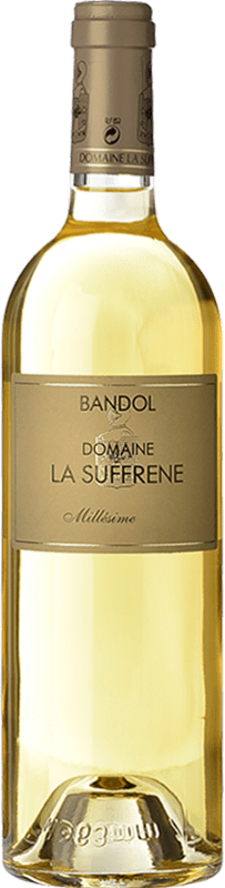 Бесплатная доставка | Белое вино Domaine La Suffrène Blanc A.O.C. Bandol Прованс Франция Clairette Blanche, Ugni Blanco 75 cl