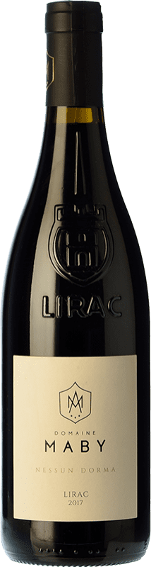 Free Shipping | Red wine Maby Nessun Dorma Young A.O.C. Lirac Rhône France Syrah, Grenache 75 cl