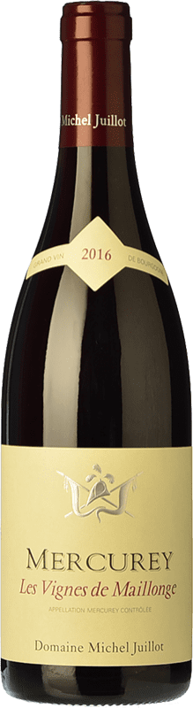 Free Shipping | Red Wine Michel Juillot Les Vignes de Maillonge Crianza — Aged A.O.C. Mercurey Burgundy France Pinot Noir 75 cl