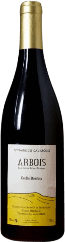 Envío gratis | Vino blanco Domaine des Cavarodes Guille Bouton A.O.C. Arbois Jura Francia Chardonnay Ecológico 75 cl