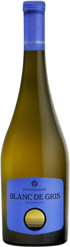 23,95 € Envío gratis | Vino blanco Ktima Tselepos Blanc de Gris A.O.P. Neméa
