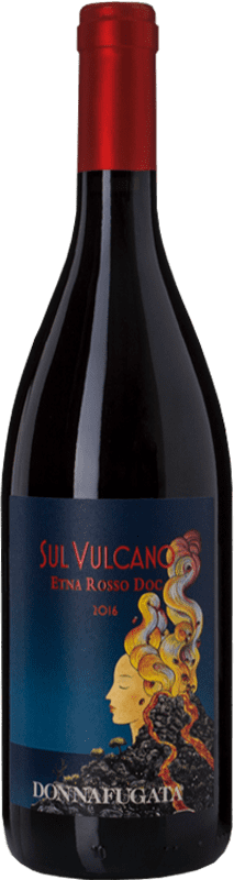 27,95 € Free Shipping | Red wine Donnafugata Rosso Sul Vulcano D.O.C. Etna Sicily Italy Nerello Mascalese Bottle 75 cl