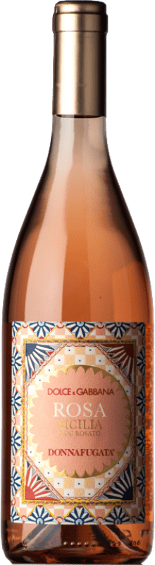 27,95 € Free Shipping | Rosé wine Donnafugata Rosato Dolce & Gabbana Rosa D.O.C. Sicilia Sicily Italy Nerello Mascalese, Nocera Bottle 75 cl