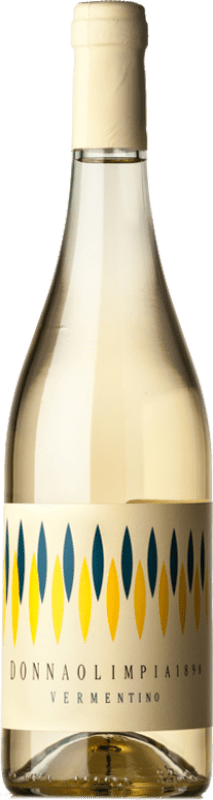11,95 € | White wine Donna Olimpia 1898 I.G.T. Costa Toscana Tuscany Italy Vermentino Bottle 75 cl