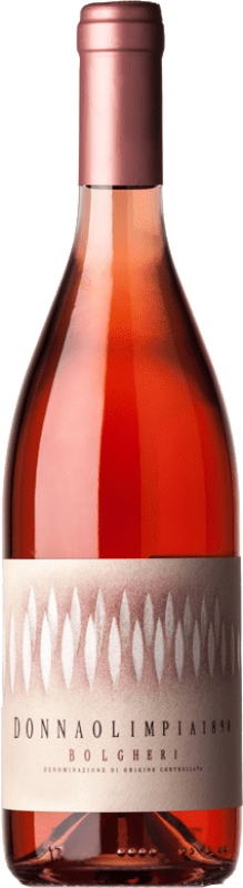 16,95 € | Rosé wine Donna Olimpia 1898 Rosato D.O.C. Bolgheri Tuscany Italy Merlot, Cabernet Franc Bottle 75 cl