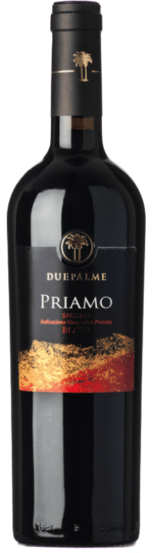 10,95 € | Red Wine Due Palme Priamo I.G.T. Salento Puglia Italy Malvasia, Nero di Troia 75 cl