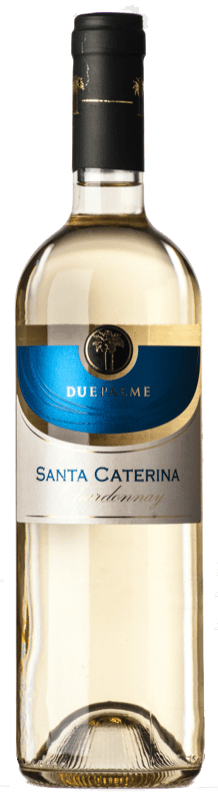 Бесплатная доставка | Белое вино Due Palme Santa Caterina I.G.T. Salento Апулия Италия Chardonnay — Шардоне 75 cl