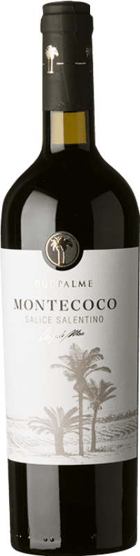 免费送货 | 红酒 Due Palme Montecoco D.O.C. Salice Salentino 普利亚大区 意大利 Malvasia Black, Negroamaro 75 cl