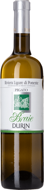 18,95 € | Белое вино Durin Braie D.O.C. Riviera Ligure di Ponente Лигурия Италия Pigato — Пигато 75 cl