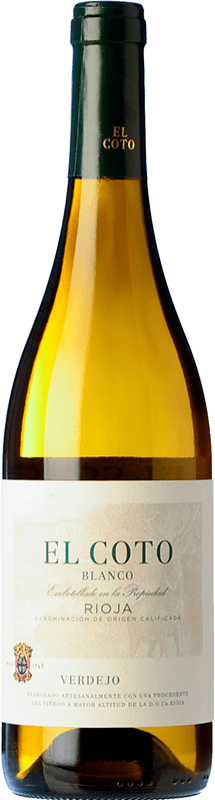 7,95 € Free Shipping | White wine Coto de Rioja D.O.Ca. Rioja The Rioja Spain Verdejo Bottle 75 cl