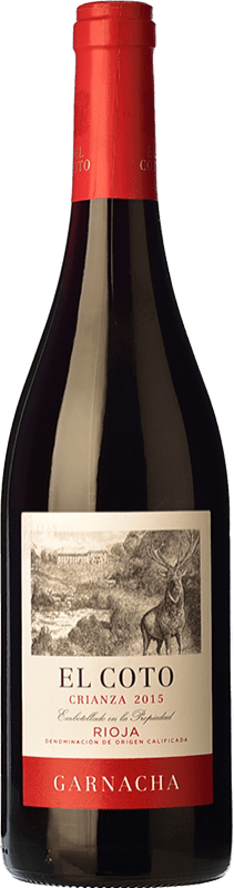 8,95 € | Red Wine Coto de Rioja Crianza — Aged D.O.Ca. Rioja The Rioja Spain Garnacha — Grenache 75 cl