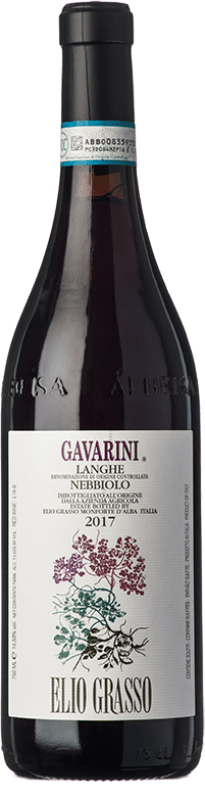 62,95 € Бесплатная доставка | Красное вино Elio Grasso Gavarini D.O.C. Langhe