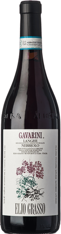Бесплатная доставка | Красное вино Elio Grasso Gavarini D.O.C. Langhe Пьемонте Италия Nebbiolo — Неббиоло 75 cl