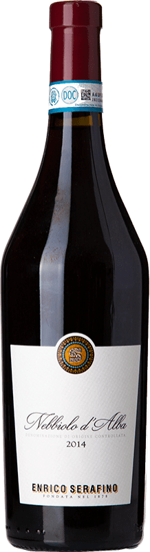 11,95 € | Red wine Enrico Serafino D.O.C. Nebbiolo d'Alba Piemonte Italy Nebbiolo Bottle 75 cl