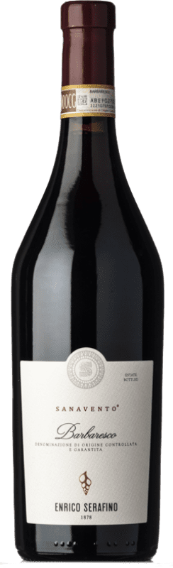 34,95 € Free Shipping | Red wine Enrico Serafino Sanavento D.O.C.G. Barbaresco Piemonte Italy Nebbiolo Bottle 75 cl