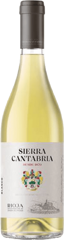 11,95 € | Vinho branco Sierra Cantabria Blanco D.O.Ca. Rioja La Rioja Espanha Viura, Malvasía, Tempranillo Branco, Sauvignon Branca 75 cl