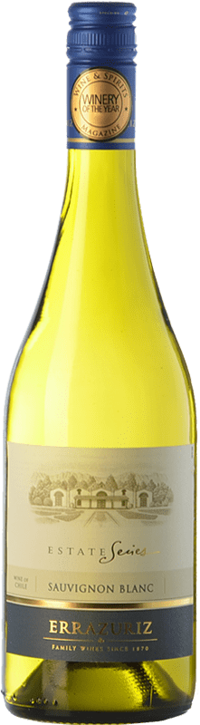 Free Shipping | White wine Viña Errazuriz Estate Series I.G. Valle del Aconcagua Aconcagua Valley Chile Sauvignon White 75 cl