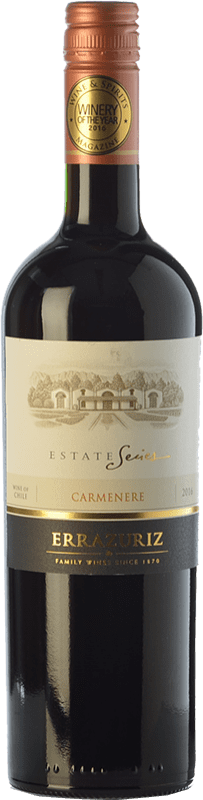 Spedizione Gratuita | Vino Rosso Viña Errazuriz Estate Series Rovere I.G. Valle del Aconcagua Valle dell'Aconcagua Chile Carmenère 75 cl