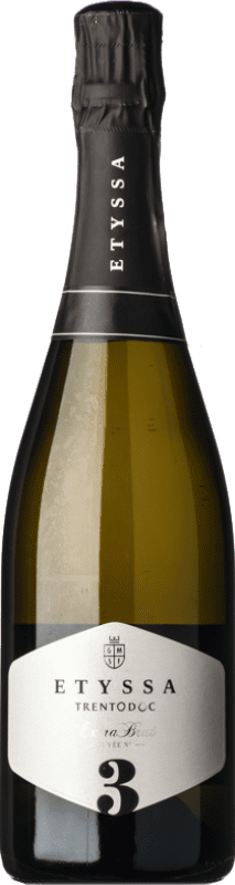 27,95 € Envio grátis | Espumante Branco Etyssa Nº 4 Extra Brut — Extra Bruto Cuvée D.O.C. Trento