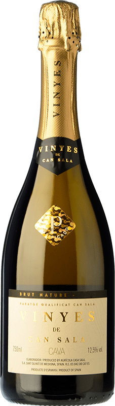 免费送货 | 白起泡酒 Família Ferrer Vinyes de Can Sala Brut Nature 大储备 D.O. Cava 西班牙 Xarel·lo, Parellada 75 cl