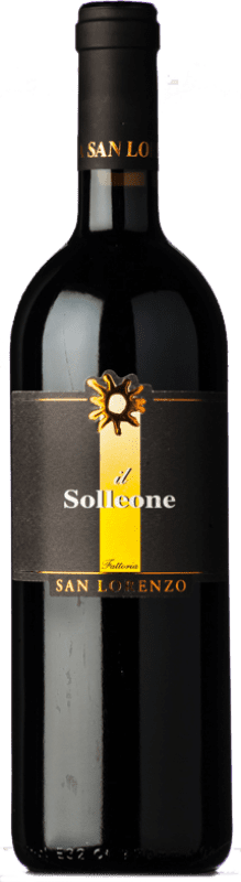 32,95 € Free Shipping | Red wine San Lorenzo Solleone I.G.T. Marche Marche Italy Montepulciano Bottle 75 cl