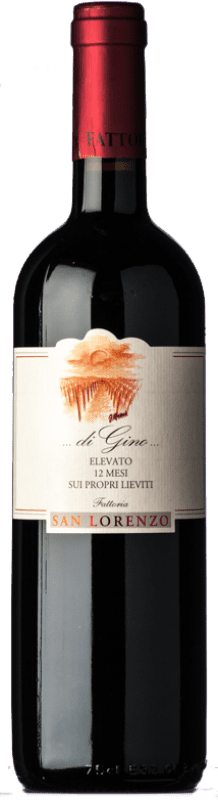 22,95 € Spedizione Gratuita | Vino rosso San Lorenzo di Gino D.O.C. Rosso Piceno