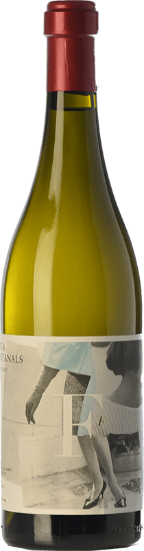 Free Shipping | White wine Finca Fontanals Blanc Aged D.O. Montsant Catalonia Spain Grenache White, Macabeo Organic 75 cl