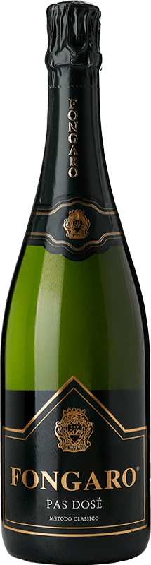 Envoi gratuit | Blanc mousseux Fongaro Pas Dosé Etichetta Verde Brut Nature D.O.C. Monti Lessini Vénétie Italie Durella 75 cl