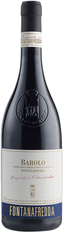 Бесплатная доставка | Красное вино Fontanafredda D.O.C.G. Barolo Пьемонте Италия Nebbiolo 75 cl