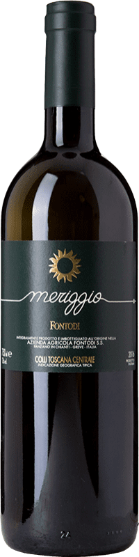 53,95 € Envío gratis | Vino blanco Fontodi Meriggio I.G.T. Colli della Toscana Centrale Ecológico
