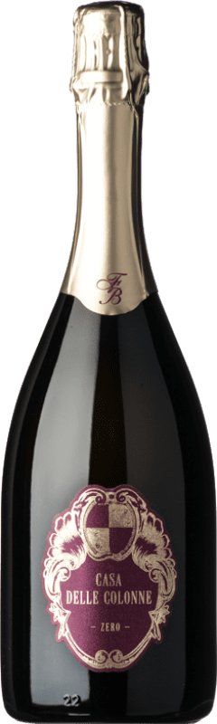 Envío gratis | Espumoso blanco Fratelli Berlucchi Casa delle Colonne Zero Brut Nature D.O.C.G. Franciacorta Lombardia Italia Chardonnay, Pinot Blanco 75 cl