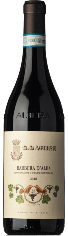 18,95 € Бесплатная доставка | Красное вино G.D. Vajra D.O.C. Barbera d'Alba