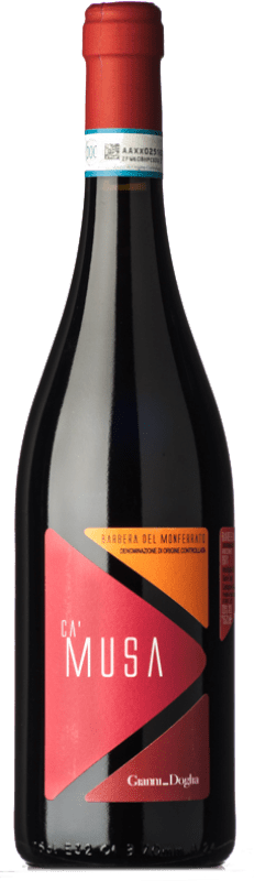 10,95 € Envio grátis | Espumante Tinto Gianni Doglia Cà Musa Frizzante — Meio Espumante D.O.C. Barbera del Monferrato