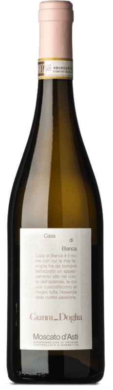17,95 € | Сладкое вино Gianni Doglia Casa di Bianca D.O.C.G. Moscato d'Asti Пьемонте Италия Muscat White 75 cl