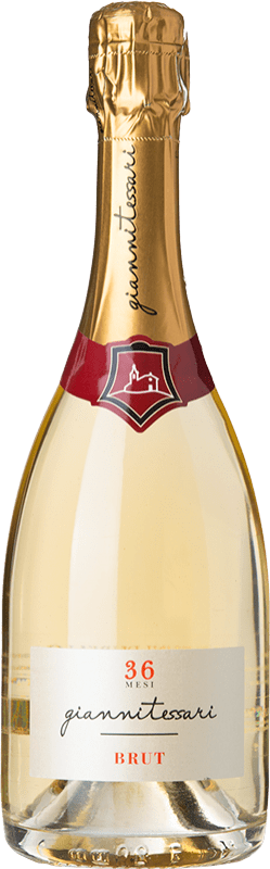 Envio grátis | Espumante branco Gianni Tessari 36 Mesi Brut D.O.C. Monti Lessini Vêneto Itália Durella 75 cl