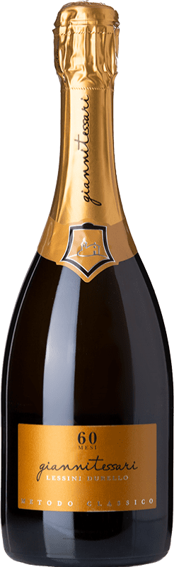 Envoi gratuit | Blanc mousseux Gianni Tessari 60 Mesi Extra- Brut D.O.C. Monti Lessini Vénétie Italie Durella 75 cl